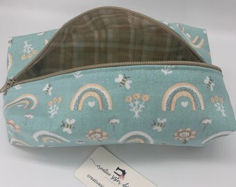Pencil Case | Zipper Pouch | School Supplies | Makeup Bag | Coin Purse | Zipper Case | Zipper Bag