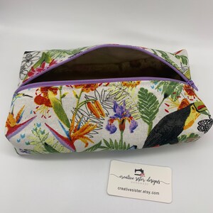 Pencil Case | Zipper Pouch | School Supplies | Makeup Bag | Coin Purse | Zipper Case | Zipper Bag | Boho | Travel Bag |