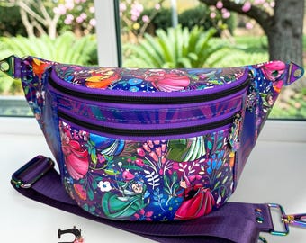 One-of-a-Kind S. Beauty Handmade Fanny Pack | Fanny Pack | Bum Bag | Be Hip | Crossbody Bag | Travel Bag | Medium Be Hip | Gift