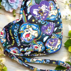 Bolso de mano Unicorn Friend Valentine Shaker Lil' Heart Breaker / Bolso pequeño Heartbreaker / Bolso de San Valentín / Bolso con forma de corazón / Regalo / Tienda de regalos