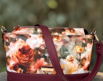 Floral Handbag Purse | Handmade Purse | Market Bag | Gift Shop | The Tribecca Bag