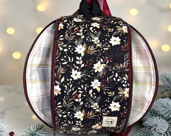 Winter Floral Sling | Linds Handmade Sling | Crossbody Backpack | Sling Bag | Sling Backpack | Gift Shop