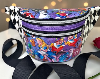 One-of-a-Kind Alice Fanny Pack | Fanny Pack | Bum Bag | Be Hip | Crossbody Bag | Travel Bag | Medium Be Hip | Gift
