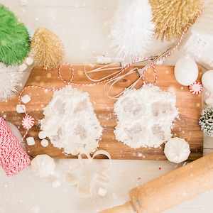 Cookie Cutter Christmas Digital Background