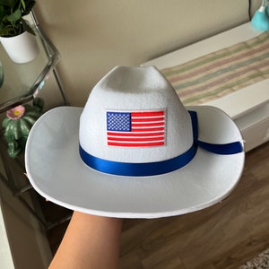 Custom 4th of July Cowboy Hat