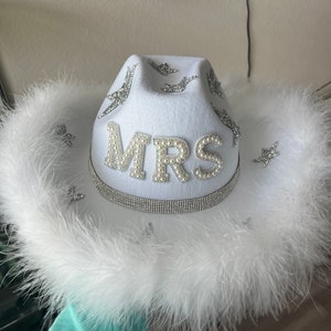 Cappello da cowgirl della sposa