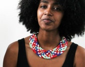 Adjustable Recycled Eco Friendly Statement T shirt Necklace