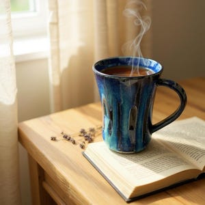 Wheel Thrown Ceramic Mug - 9oz