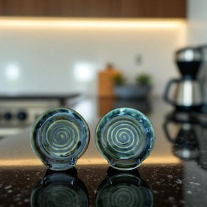 Wheel Thrown Handmade Spoon Rest Set