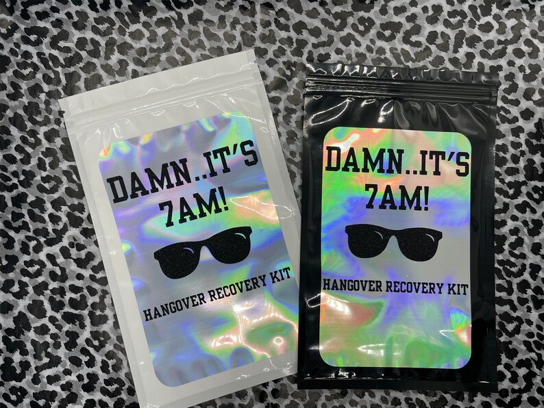 Taylor Swift Inspired Hangover Recovery Kit Black Sunglasses Etsy