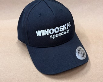 Winooski Speedway Premium SnapBack Hat / Baseball Cap / Winooski, Vermont