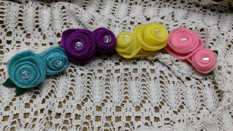 Ladies Gift Pink Yellow or Aqua Blue Spring Brooch Purple Ladies Gift Girls Gift Grandma Easter Gift! Easter Brooch Hostess Gift