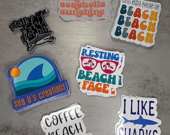 3-4” Vinyl Stickers