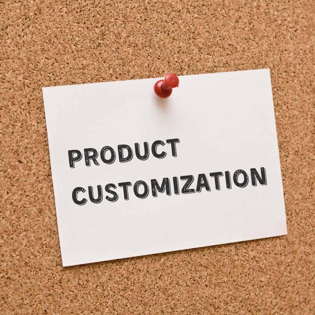 Product Customization - Etsy