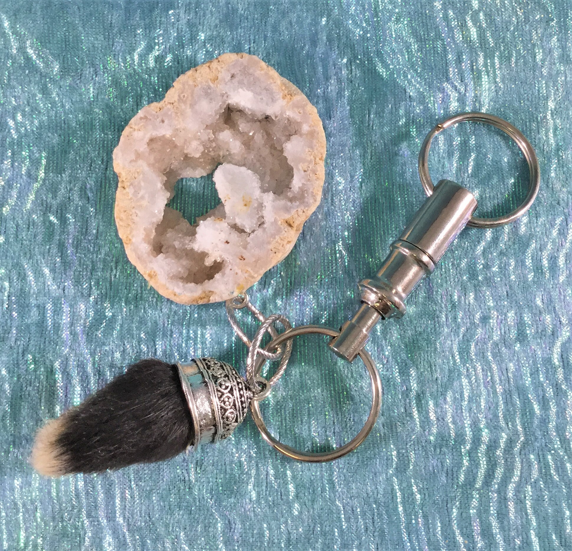 purse chain by the foot