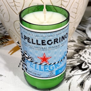 Italian Pellegrino Candles, FREE SHIPPING, Citrus Scented, Soy Candle, Italian Candles, Soy Candles, hand-cut and handpoured Italian candles