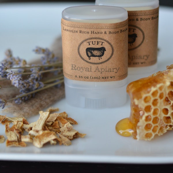 Knitters Hand and Body Balm - Royal Apiary