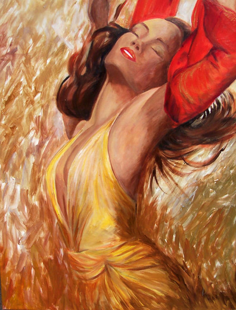 Картина оно женщина