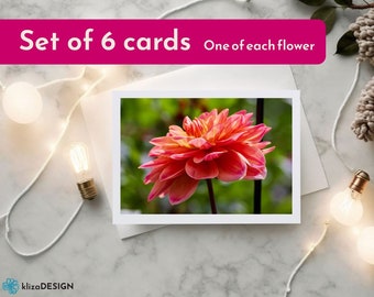 Greeting Card Box Set | Flower Greeting Cards | Christmas Cards in a Box