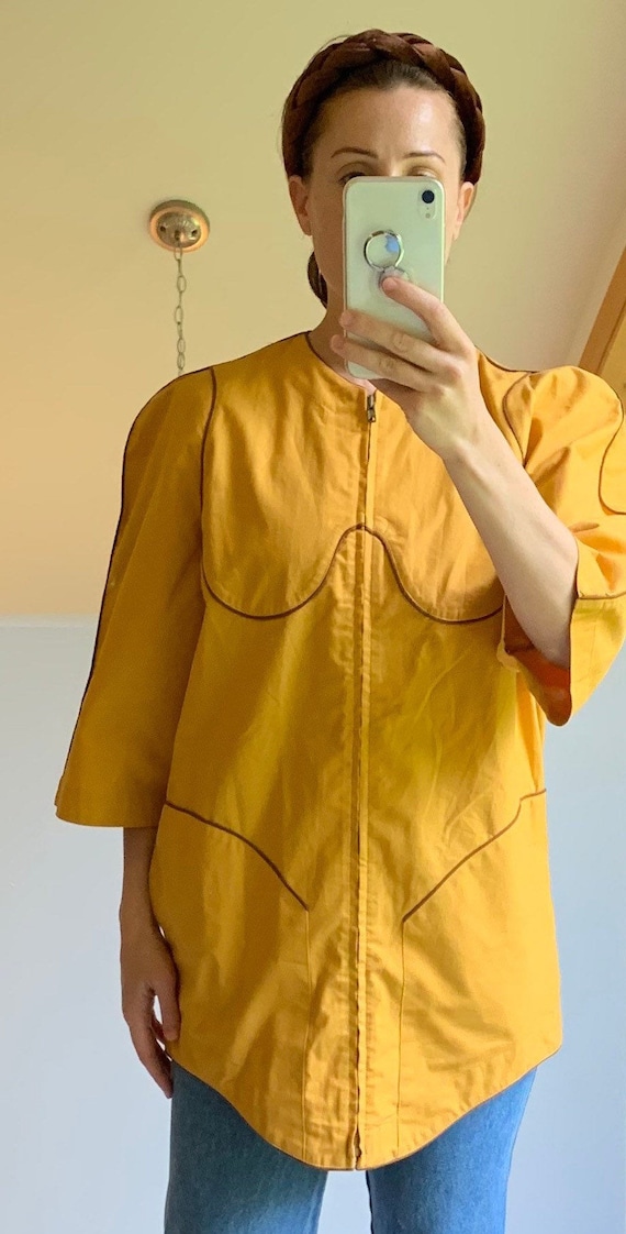 Vintage Thierry Mugler Mustard Jacket