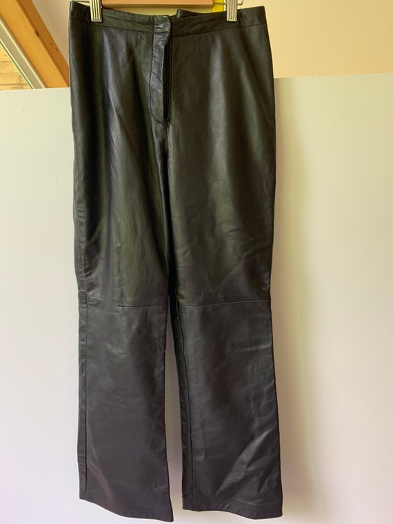 Danier Leather Bootcut leather pants
