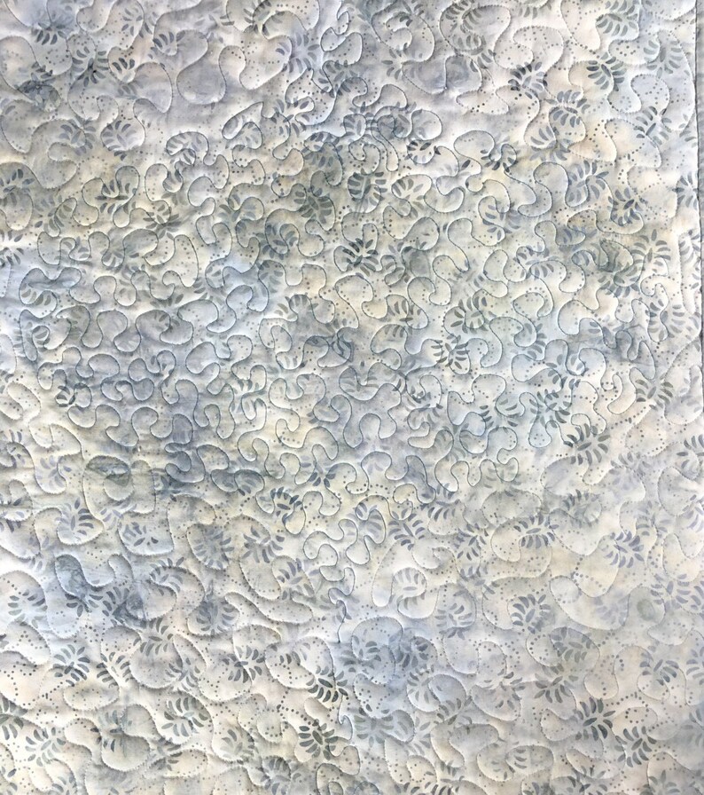 Gray /& Teal Batik Table or Bed Runner Handmade Reversible Table Quilt Quilted Batik Tablerunner Moroccan Motif Tablerunner Dining Decor