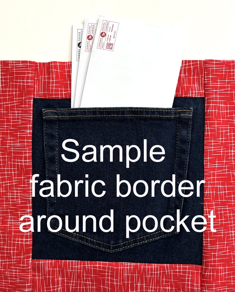 Denim Back Pocket Set, 5 Pairs of Back Pockets From Denim Jeans, 10 ...