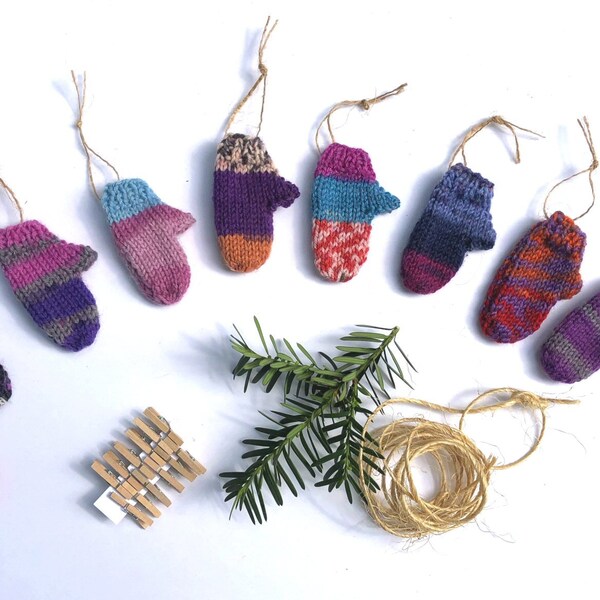 Mitten Garland Etsy