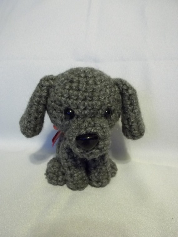 silver lab stuffed animal