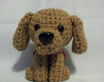 MADE TO ORDER Yellow Lab Amigurumi