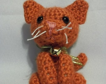 MADE TO ORDER Orange Cat Amigurumi