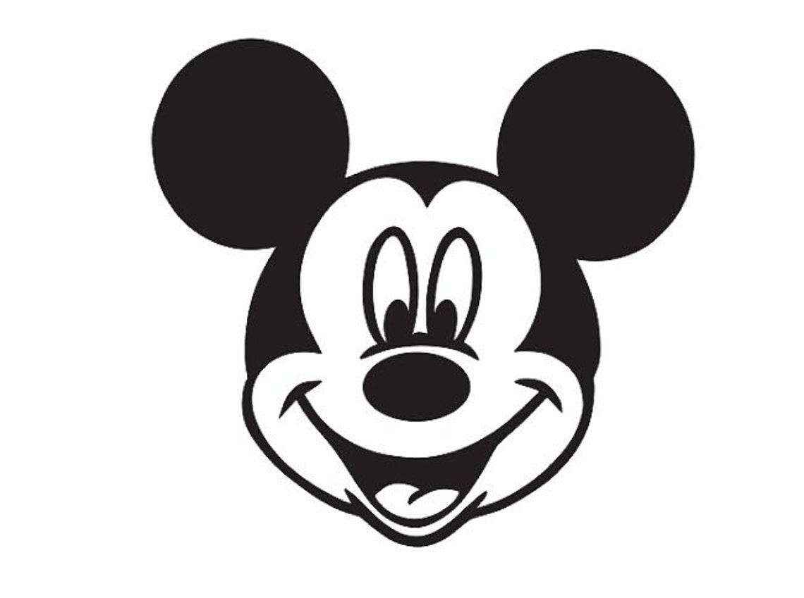 Mickey Mouse Wall Decal Sticker Large kids bedroom big fun Etsy