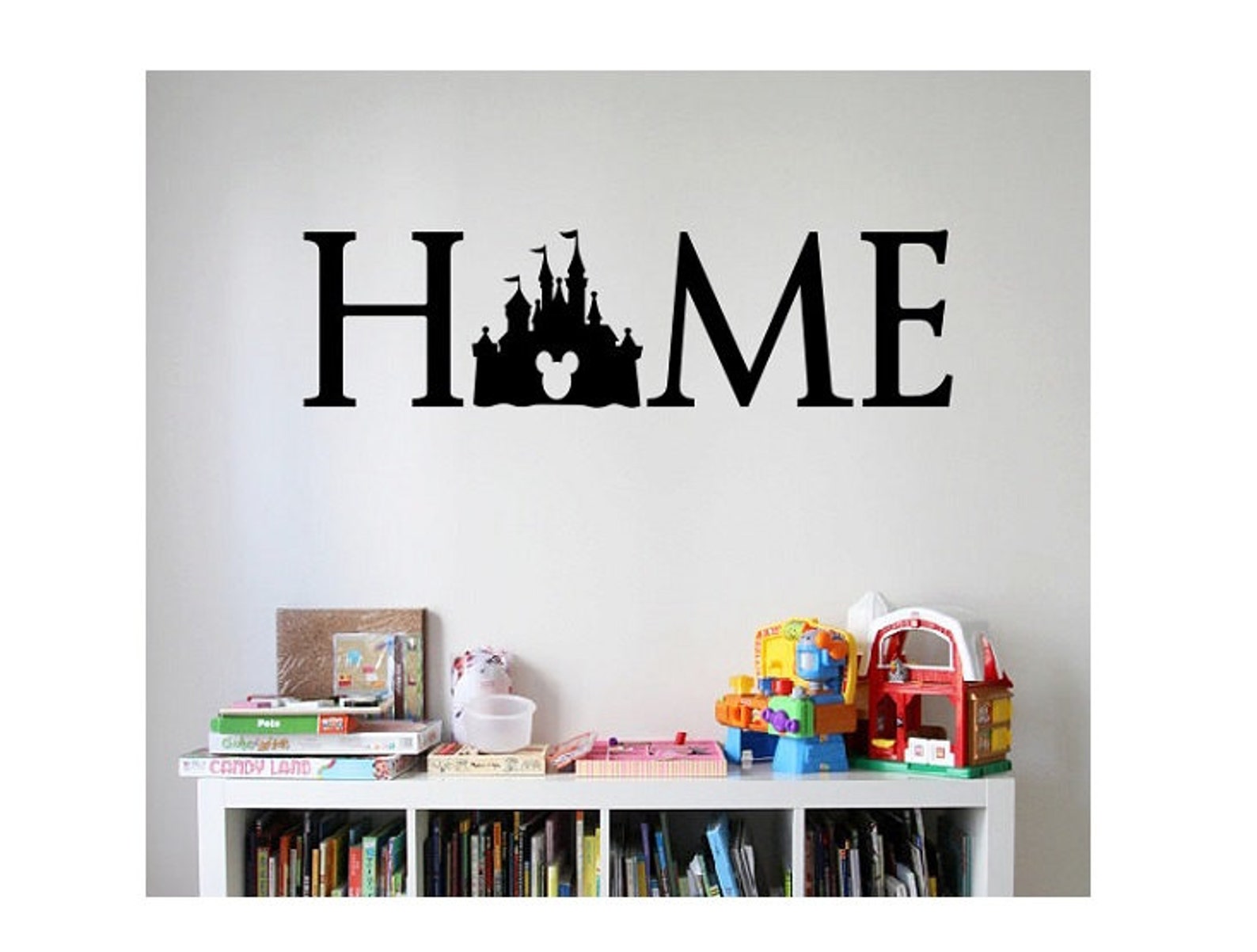 Disney Home Wall Quote decal Sign Vinyl Decal Sticker love Etsy
