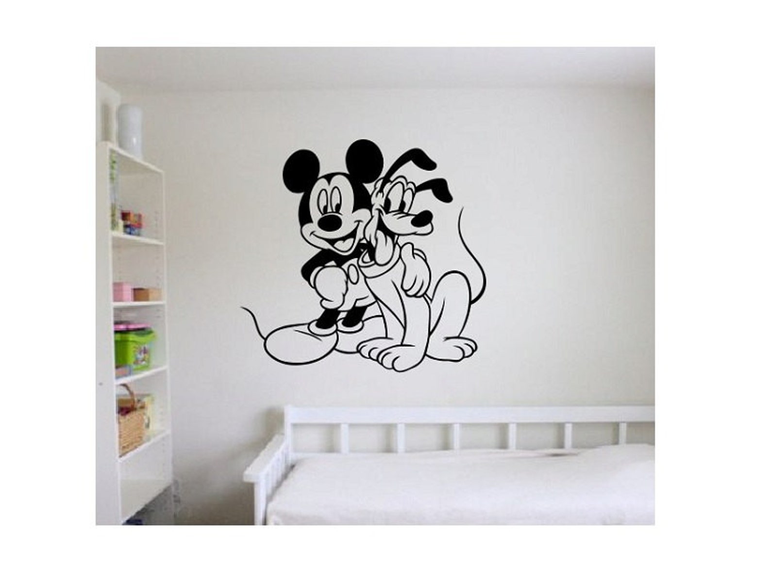 Mickey Mouse Wall Decal Sticker Large kids bedroom big Etsy