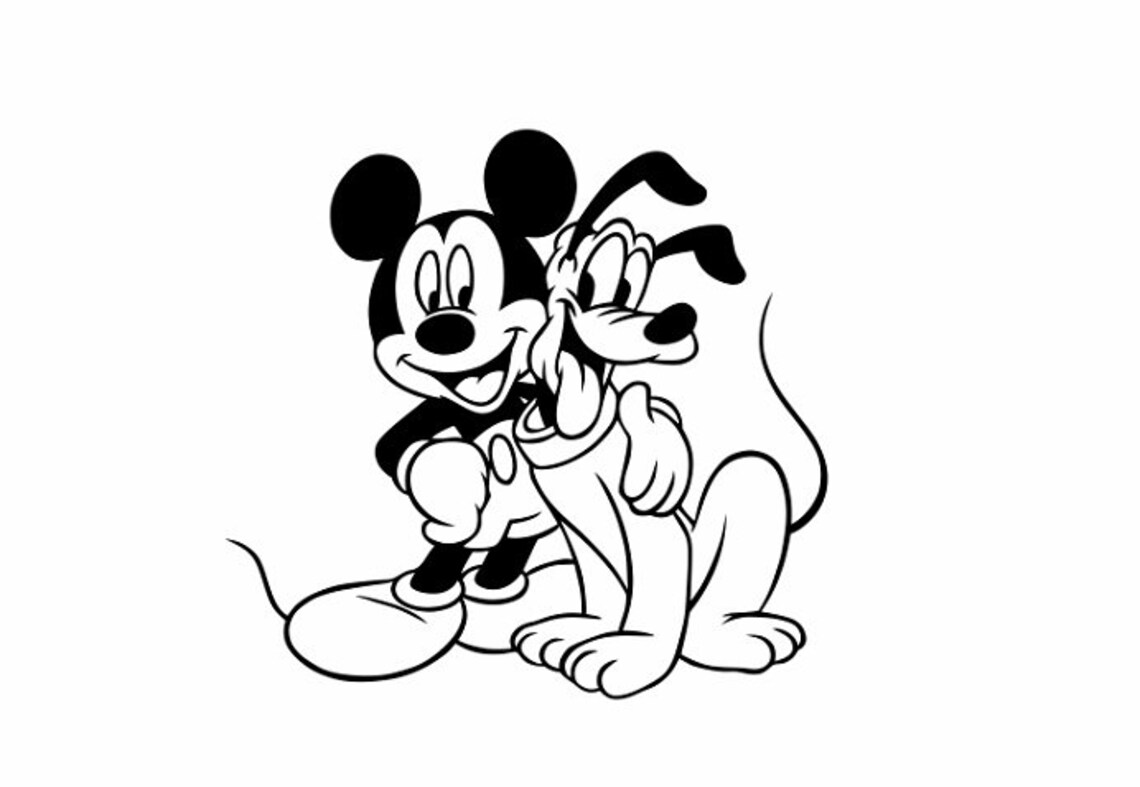 Mickey Mouse Wall Decal Sticker Large kids bedroom big Etsy