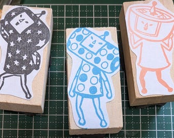 Choose Your Cousin - Katamari Handmade Stamps
