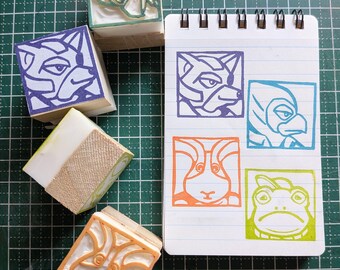 Choose Your Character- Star Fox Sprite Handmade Rubber Stamp