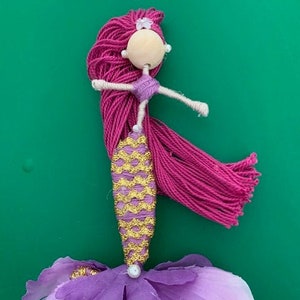 Mermaid Fairy Doll (Hyacinth)