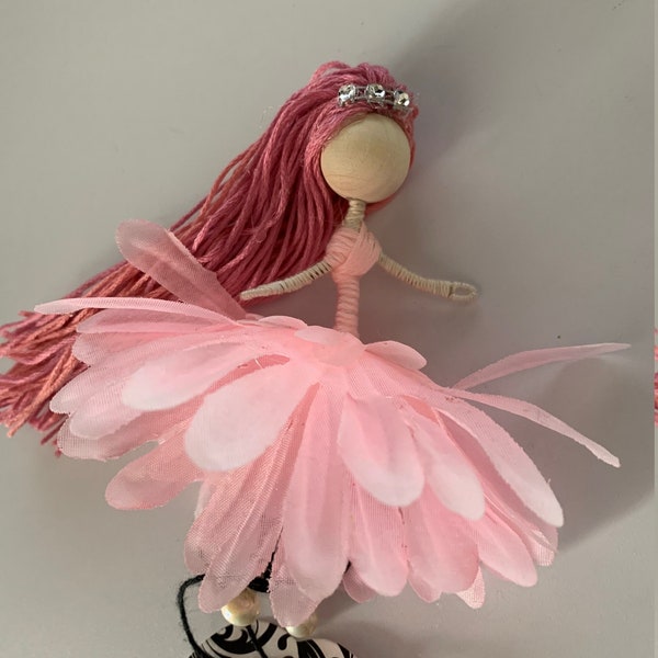 Little Posy Pink Fairy Flower Doll