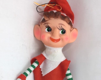 Vintage Christmas Elf Made in Japan