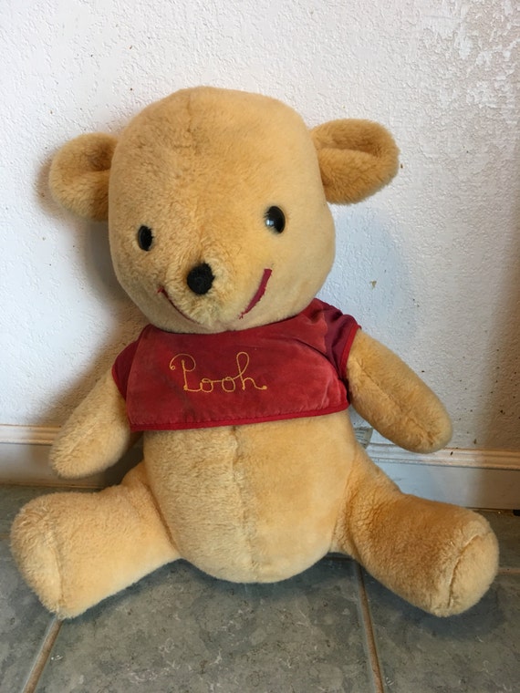 vintage stuffed winnie the pooh