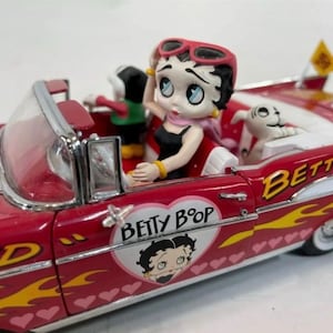 Betty Boop Car Figurine - Etsy