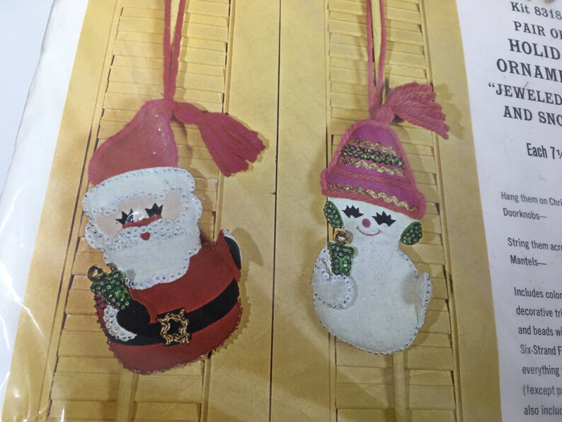 sequin ornament kits