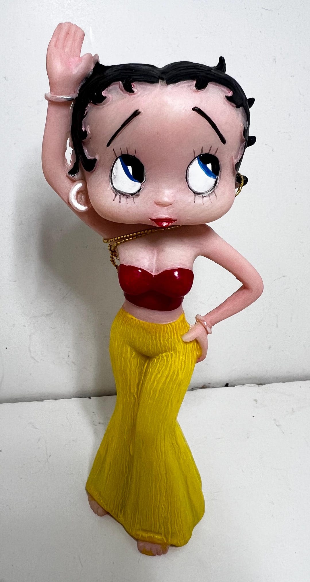 Collectible Betty Boop Figurine Tube Top Bell Bottom Pants Hippie ...