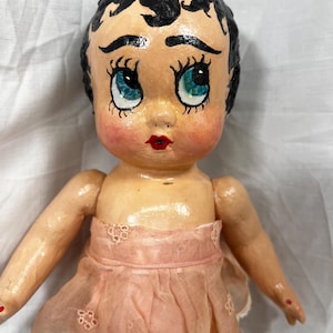 Antique Composition Baby Doll Betty Boop Repaint