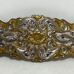 Silver Crumrine Belt - Etsy display picture 1