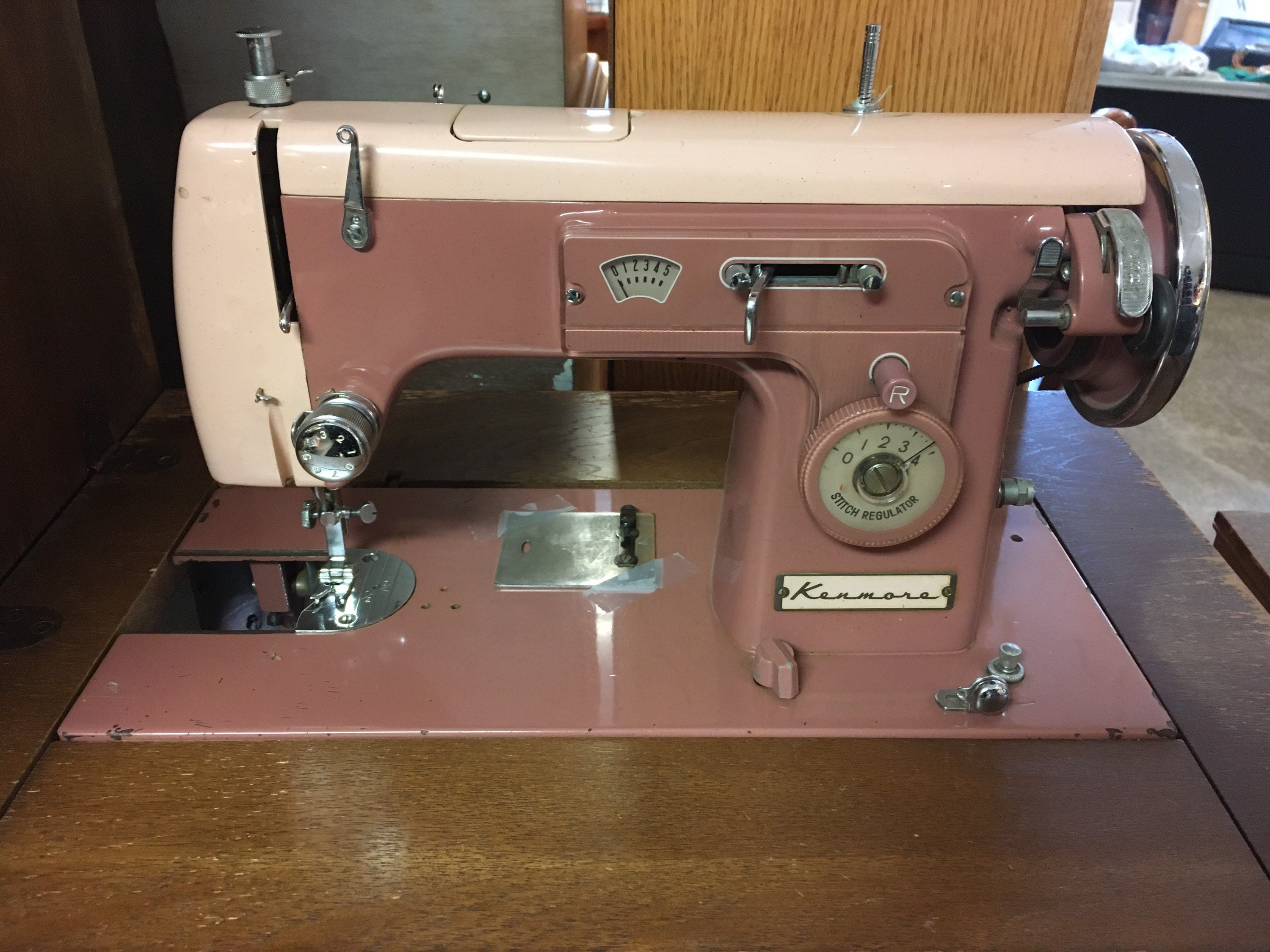 Restoration of a 1976 Vintage Kenmore Model 158.1941 – A Gift for Beth –  Professionally Restored Vintage Fine Quality Sewing Machines