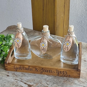 Cerimonia della Sabbia, Unità di Matrimonio, Rustico. Set Personalizzato con Girasoli. Matrimonio Campagna, Shabby Chic. Regalo di nozze.