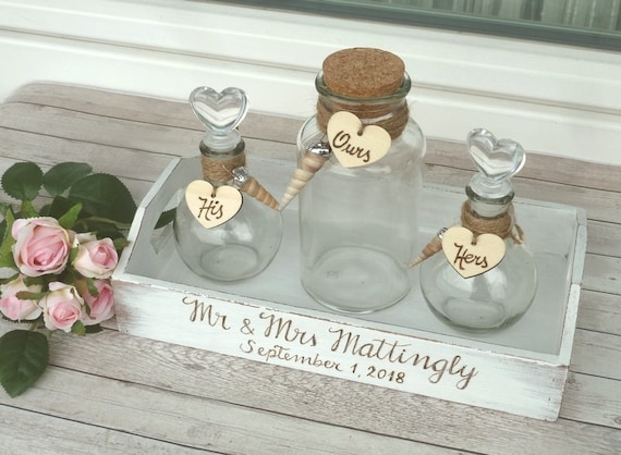 Rustic Wooden Wedding Ring Box Ring Pillow Alternative White Etsy