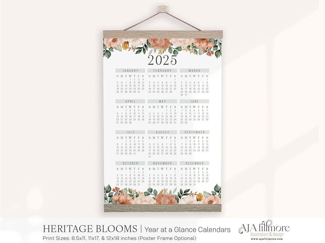 2025 Year at a Glance Calendar, 2025 Calendar, Wall Calendar, 2025 Wall Calendar, Year at a Glance Calendar, Habit Tracker, Calendar Planner - Etsy 2025-year-at-a-glance-calendar-2025-calendar-wall-calendar-2025-wall-calendar-year-at-a-glance-calendar-habit-tracker-calendar-planner-etsy
